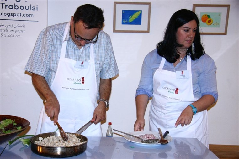 Cooking with Chef Leyla Fathallah